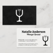 Mixologie | Catering Logo Visitekaartje (Voorkant / Achterkant)