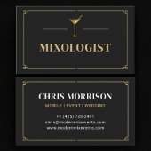 Mixologist Professional Visitekaartje