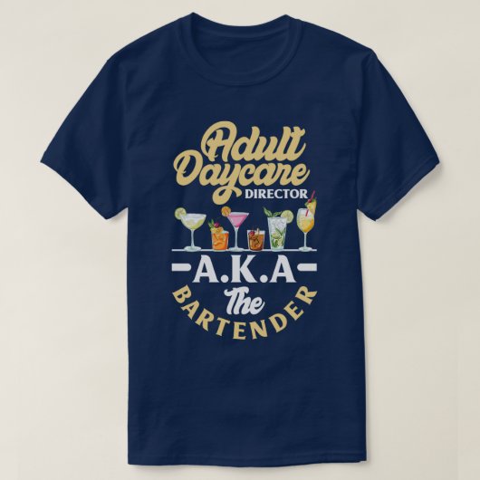 Mixology Cocktails Bartending Mixologist Funny Bar T-shirt (Design voorkant)