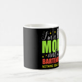 Mixoloog Bar Moeder I m.a.v. moeder en barman Koffiemok (Voorkant rechts)