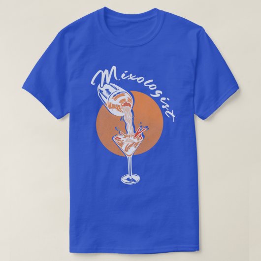 Mixoloog Barkeeper Bartender Gift 2 T-shirt (Design voorkant)