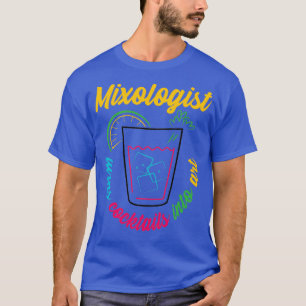 Mixoloog Cocktail Bartender 2 T-shirt