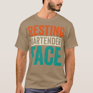 Mixoloog Resting Bartender Face 1 T-shirt
