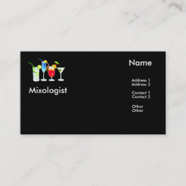 Mixoloog Visitekaartje