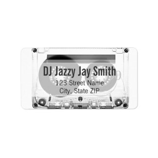 Mixtape (adreslabel of visitekaartje) etiket