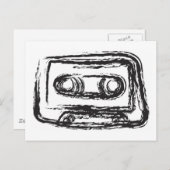 Mixtape Briefkaart (Voorkant / Achterkant)