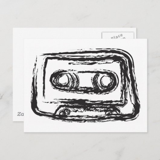 Mixtape Briefkaart (Voorkant / Achterkant)