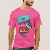 Mixtape Cassette 80S 90S StijlRetro Vibes T-shirt (Voorkant)
