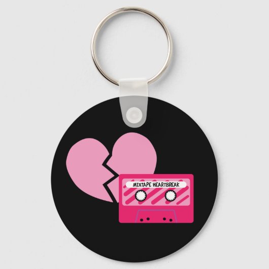 MixTape Heartbreak Sleutelhanger (Voorkant)