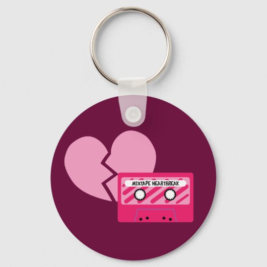 MixTape Heartbreak Sleutelhanger (Voorkant)