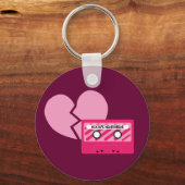 MixTape Heartbreak Sleutelhanger (Voorkant)