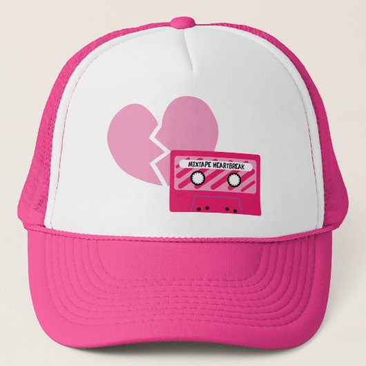 MixTape Heartbreak Trucker Pet (Voorkant)