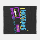 Mixtape-herinneringen Retro-cassettenostalgie Fleece Deken (Voorkant (Horizontaal))