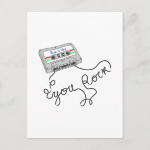 Mixtape - jij steen briefkaart