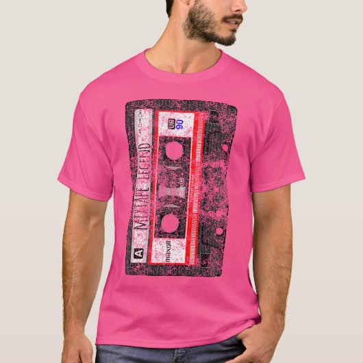 Mixtape Legend Cassette - Hip Hop DJ T-shirt (Voorkant)