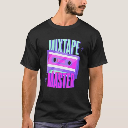 Mixtape Master I Love the 80's T-shirt (Voorkant)