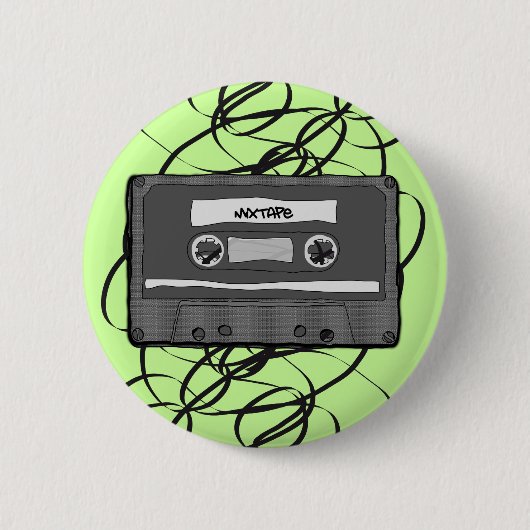Mixtape Ronde Button 5,7 Cm (Voorkant)