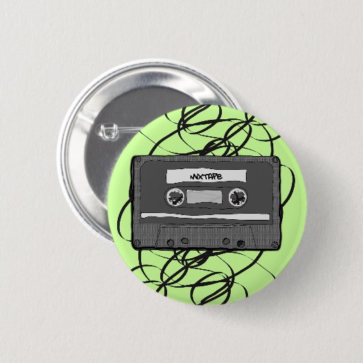 Mixtape Ronde Button 5,7 Cm (Voorkant /achterkant)