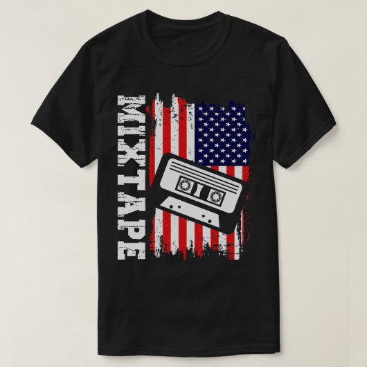 Mixtape T shirt voor vrouwen (Design voorkant)