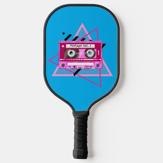 Mixtape Volume 1 Pickleball Paddle (Achterkant)