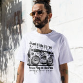 Mixtapes, Bass, and Rewind Days – 90s Music Nostal T-shirt
