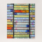 Mixtapes Kleurrijke Hand Geschreven Cassettes Legpuzzel (Verticaal)