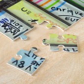 Mixtapes Kleurrijke Hand Geschreven Cassettes Legpuzzel (Zijkant)