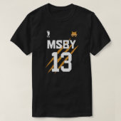 Miya Atsumu MSBY Black Jackals Jersey T-shirt (Design voorkant)