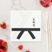 Miyagi do Karate Black Belt Karate Servet (Insitu)