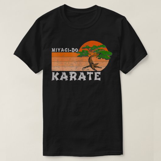 MiyagiDo Karate Funny Karate Bonsai T-shirt (Design voorkant)