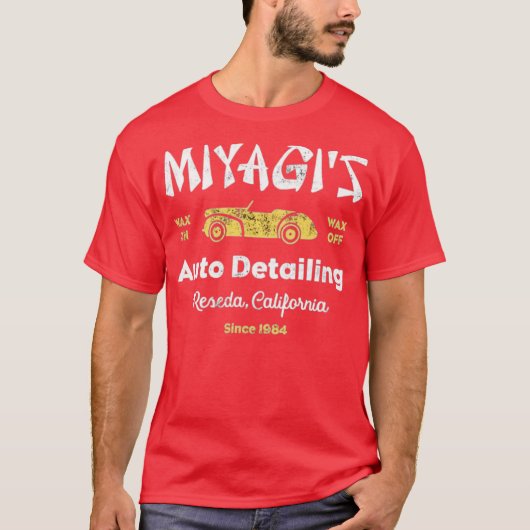 Miyagi's Auto Detailing T-shirt (Voorkant)
