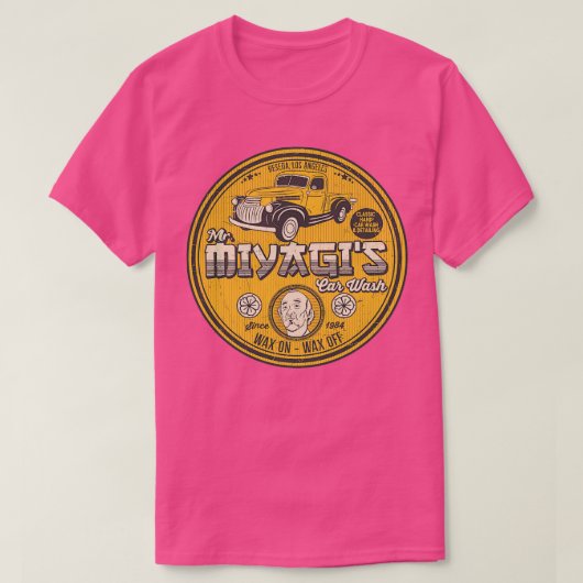 Miyagis Wash T-shirt (Design voorkant)