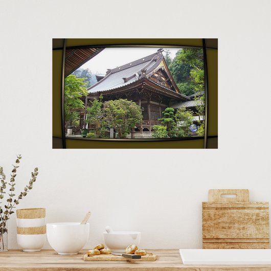 MIYAJIMA ARCHITECTURE POSTER (Keuken)