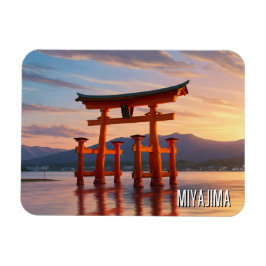 Miyajima Floating Torii Itsukushima Shrine Travel Magneet