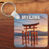 Miyajima Floating Torii Itsukushima Shrine Travel Sleutelhanger (Voorkant)
