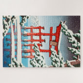 Miyajima Shrine in Snow, Hasui Kawase Legpuzzel (Horizontaal)