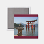 miyajima torii red magneet (Voorkant / Achterkant)