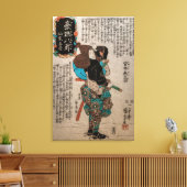 Miyamoto Musashi Canvas Afdruk (Insitu (Woonkamer))