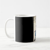 Miyamoto Musashi Painting c. jaren '1800 Koffiemok (Links)