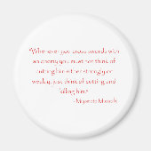 Miyamoto Musashi Quote Magneet (Voorkant)