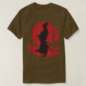 Miyamoto Musashi Samurai Bushido Warrior Wisdom T-shirt (Design voorkant)