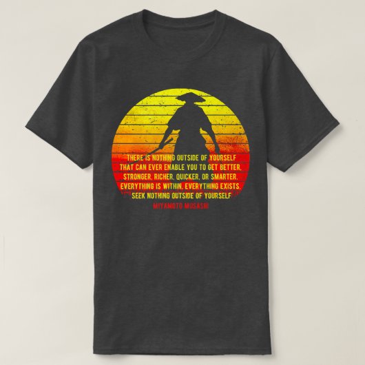 Miyamoto Musashi Samurai, Ronin Premium T-Shirt (2 (Design voorkant)