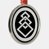 Miyata een herberg metalen ornament (Rechts)