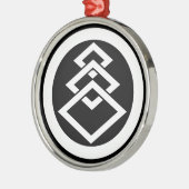 Miyata een herberg metalen ornament (Links)