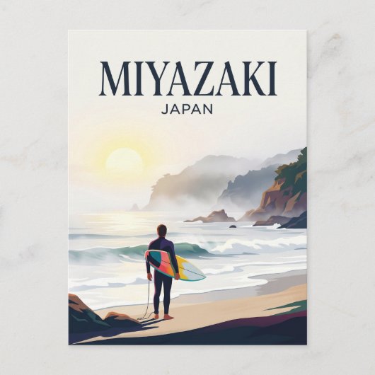 Miyazaki Prefectuur Japan Briefkaart (Voorkant)