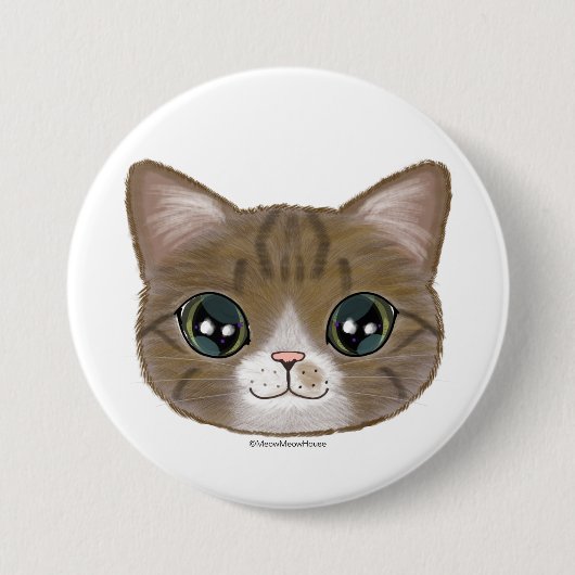 Miyu Ronde Button 7,6 Cm (Voorkant)