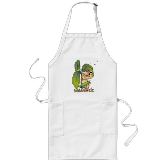 Miz ChaCha Apron (lang) Lang Schort (Voorkant)