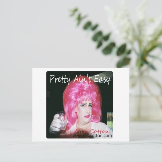 Miz Cotton Briefkaart (Staand voorkant)