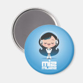 Miz Muze Magnet (Voorkant / Achterkant)