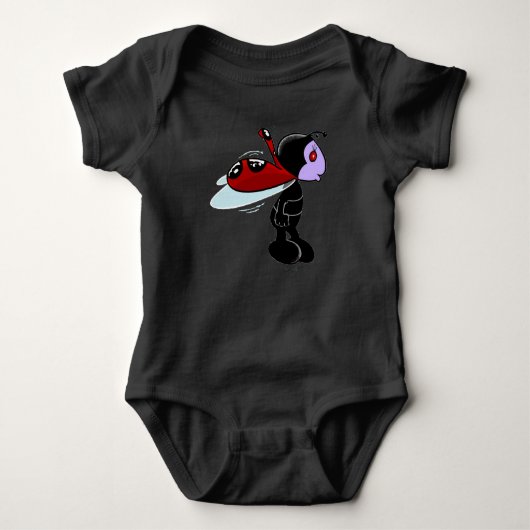 Mizz Ladybug Baby Bodysuit (Voorkant)
